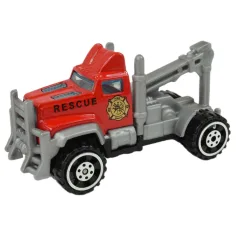 World of Trucks: Hasičské autá v rôznych variantoch 7cm obrázok 5
