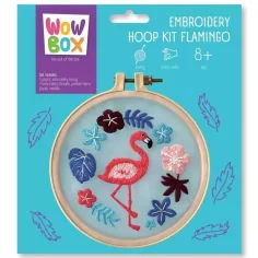 WowBox: Vyšívací súprava s motívom plameniaka