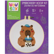 WowBox Vyšívacia súprava - Kapybara Bubble Tea
