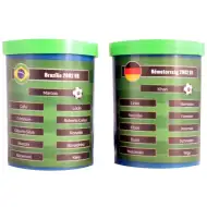 Zahrajte si znovu finále MS 2002! Brazília-nemecko gombíkový futbalový set s darčekovým tímom