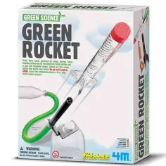 Zelená raketa súprava vedecká hra