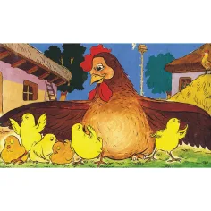 Zlatučká malá kuriatko diapozitív