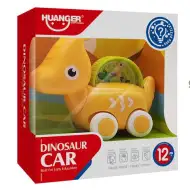 Žltý Paractylosaurus dino vozidlo