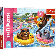 Zvieratá na dovolenke 200-dielne puzzle - Trefl