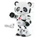 11 Robot panda kamoš so svetlom a zvukom, s kovovým rámom