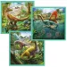 3v1 dinosaurus puzzle set - Trefl