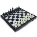 3v1 plastová šachovnica so šachovými figúrkami + figúrky dámy
