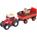 ABC Massey prepravný traktor so zvieratami a koňom - Simba Toys