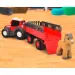 ABC Massey prepravný traktor so zvieratami a koňom - Simba Toys