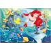 Ariel malá morská víla 2 v 1, 250-dielne puzzle a omaľovánka 50x35 cm - Lisciani