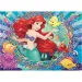 Ariel malá morská víla 2 v 1 48-dielne puzzle a omaľovánka 35x25 cm – Lisciani