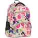 Ars Una: Beach flowers kvetinový ergonomický školský batoh, ruksak 33x45x24 cm