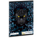 Ars Una: Black Panther A5 zošit bez liniek 20-32