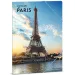 Ars Una: Cityscape of Paríž gumový zakladač A/4