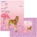 Ars Una: Cute Animals Horse 10-dielna sada pozvánok s obálkou