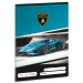 Ars Una: Lamborghini modrý linajkový zošit pre 2. ročník A/5