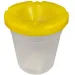 Ars Una: Pohár na umývanie štetcov v žltej farbe