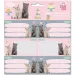 Ars Una: Roztomilé zvieratká – Čajová párty, mačacie nálepky na zošity, balenie 3×6 ks