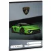 Ars Una: zelený štvorčekový zošit s motívom Lamborghini A/5 27-32