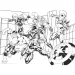 Avengers 2 v 1 150-dielne maxi puzzle a omaľovánka 70x50 cm - Lisciani