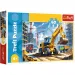 Bager-nakladač traktor 60-dielne puzzle - Trefl
