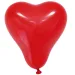 Balóny v tvare srdca – sada 8 ks, 25 cm