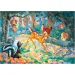Bambi 2 v 1, 60-dielne puzzle a omaľovánka 50x35 cm – Lisciani