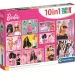 Barbie 10v1 puzzle sada - Clementoni