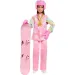 Barbie: 65. výročná kariérna bábika - Snowboardistka - Mattel
