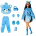 Barbie: Cutie Reveal prekvapujúca bábika Care Bears - Grumpy Bear - Mattel