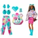 Barbie: Cutie Reveal prekvapujúca bábika Care Bears, 2. séria – Good Vibes medveď – Mattel