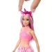 Barbie Dreamtopia: Jednorožec bábika v ružových šatách - Mattel