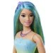 Barbie Dreamtopia: Princezná bábika v modrých šatách s motýľmi - Mattel