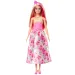 Barbie Dreamtopia: Princezná bábika v ružových šatách s motýľmi - Mattel