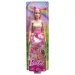 Barbie Dreamtopia: Princezná bábika v ružových šatách s motýľmi - Mattel