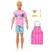 Barbie Mysteries: Plážoví detektívi - Ken bábika s doplnkami - Mattel