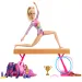 Barbie: Súprava gymnastická bábika s doplnkami - Mattel