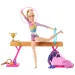 Barbie: Súprava gymnastická bábika s doplnkami - Mattel