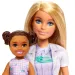 Barbie bábika kariérna zubárka s blond vlasmi - Mattel