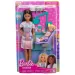 Barbie hnedovlasá kariérna bábika zubárka herný set - Mattel