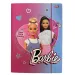 Barbie vzorovaná gumená mapa formátu A4