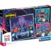 Batwheels 3x48 dielov puzzle Supercolor - Clementoni