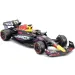 Bburago: Red Bull RB19 F1 pretekárske auto kovový model 1/43 (Max Verstappen #1, Miami GP špeciálna edícia, s prilbou)