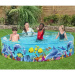 Bestway: Fill N Fun™ Odyssey pevnostenný detský bazén s morským motívom Ø 244 x 46 cm