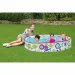 Bestway: Fill N Fun podvodný svet pevnostenný detský bazén Ø 152 x 25 cm