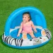 Bestway: Safari Sun™ zebrový detský bazénik s ochrannou strechou Ø 97 x 66 cm