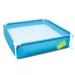 Bestway: Steel Pro bazén s kovovým rámom 122x122x30,5 cm