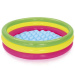 Bestway: Swim Squad™ nafukovací farebný detský bazén s tromi krúžkami Ø 102 x 25 cm