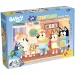 Bluey a priatelia 2 v 1 24-dielne maxi podlahové puzzle a omaľovánka 35x25 cm - Lisciani