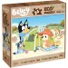 Bluey na dovolenke 2 v 1 24-dielne Eco maxi puzzle a omaľovánka 70x50 cm – Lisciani